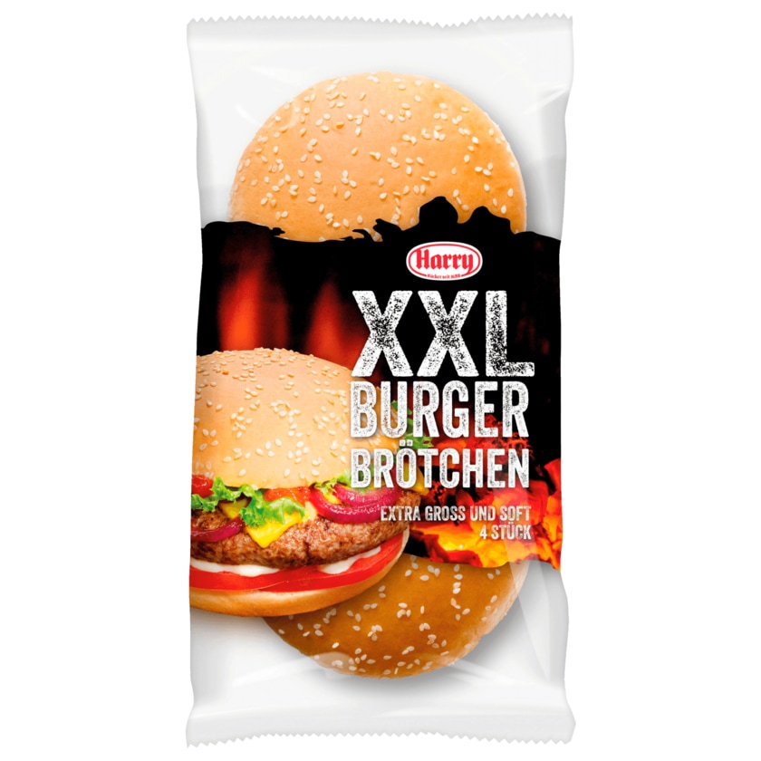 Harry XXL Burger Brötchen 300g 4 Stück